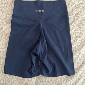 Form Navy Biker Shorts
